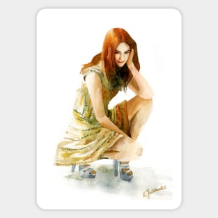 Karen Gillan Sticker